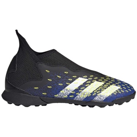 Adidas Predator Freak.3 Ll Tf Junior kopačke crno -bijele FY0997 crna crna