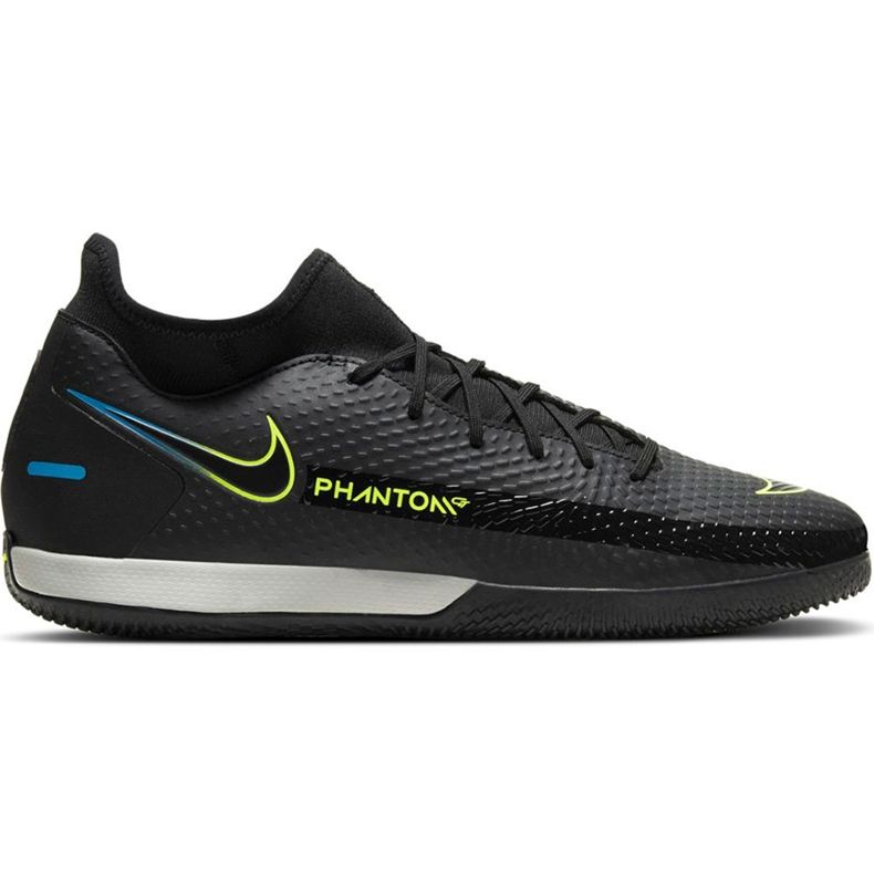Nike Phantom Gt Academy Df Ic CW6668 090 nogometne cipele crno crno