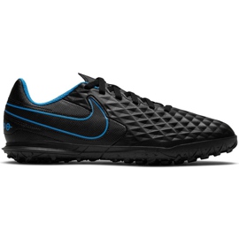 Nike Tiempo Legend 8 Club Tf Junior AT5883 090 nogometne cipele crno crno