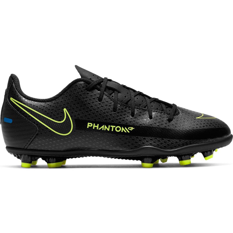 Nike Phantom Gt Club FG / MG Junior CK8479 090 nogometne cipele crno crno