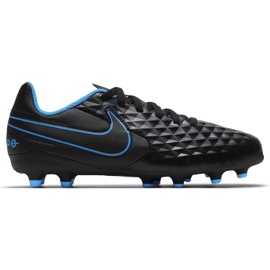 Nike Tiempo Legend 8 Club FG / MG Junior AT5881 090 nogometne cipele crno crno