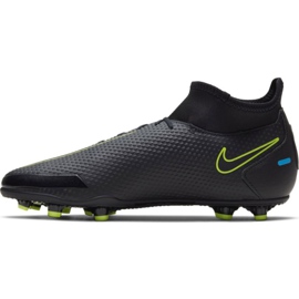 Nike Phantom Gt Club Df FG / MG M CW6672 090 nogometne cipele crna crna