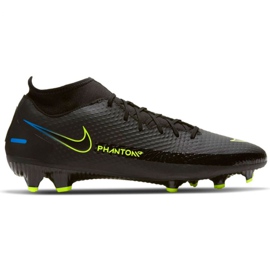 Nike Phantom Gt Academy Df FG / MG M CW6667-090 nogometne cipele crna crna