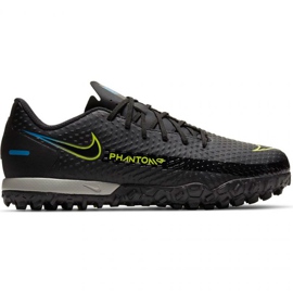 Nike Phantom Gt Academy Tf Jr CK8484-090 nogometne cipele crna crna
