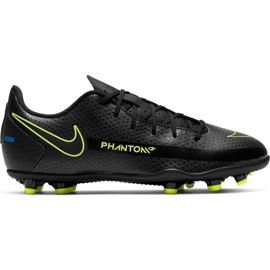 Nike Phantom Gt Club FG / MG Jr CK8479-090 nogometne cipele crna crna