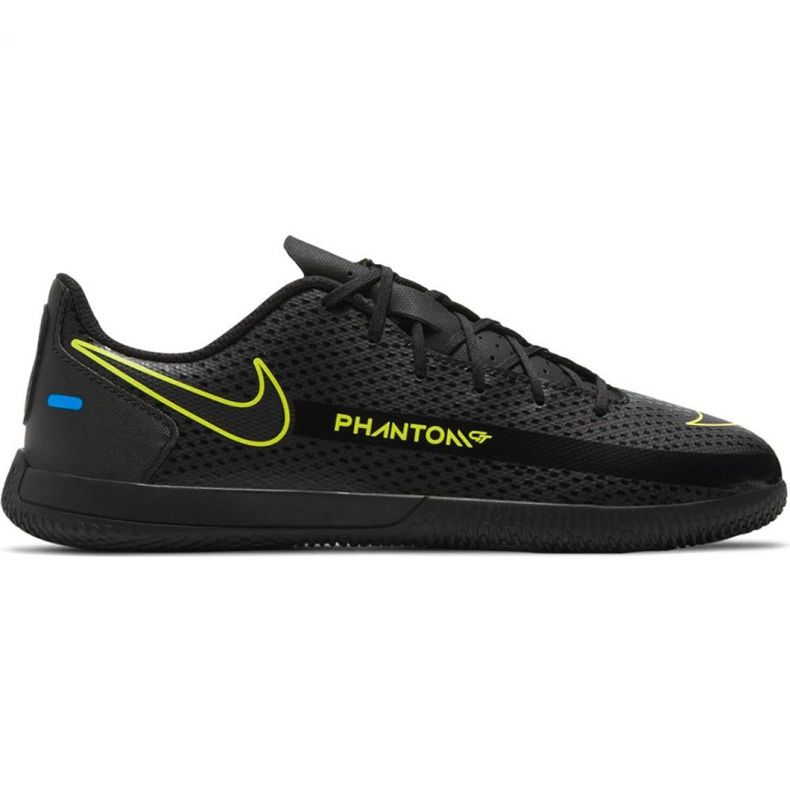 Nike Phantom Gt Club Ic Jr CK8481-090 nogometne cipele crno crno