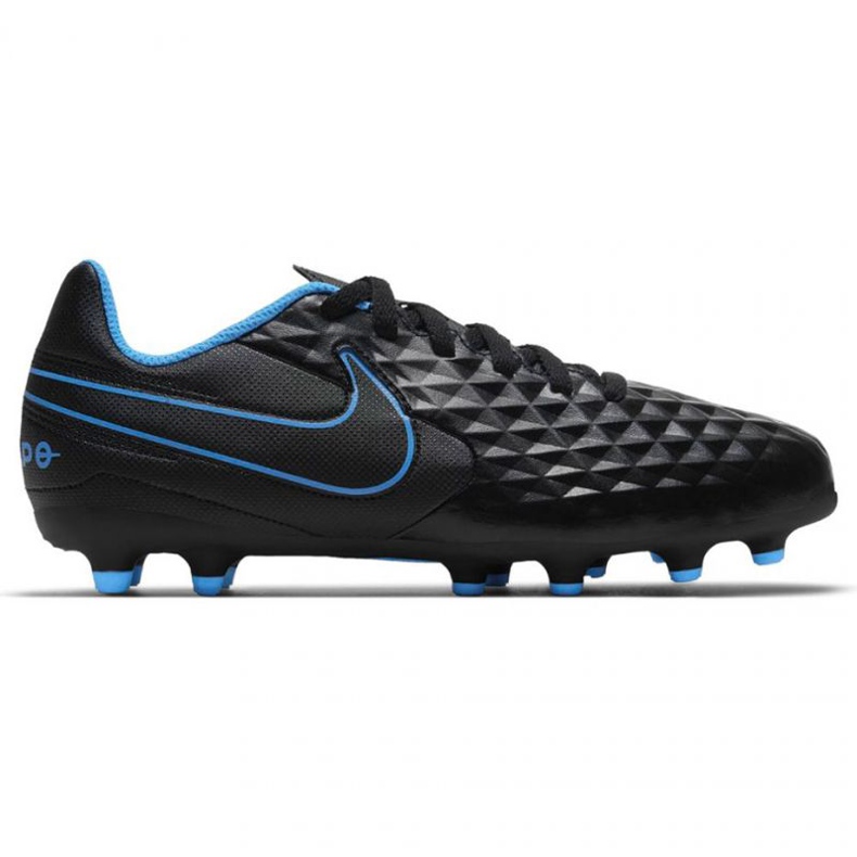 Nike Tiempo Legend 8 Club FG / MG Jr AT5881-090 nogometne cipele crno crno