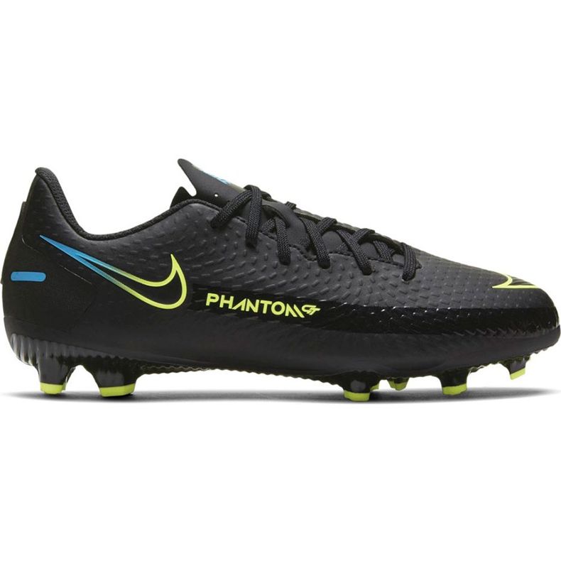 Nike Phantom Gt Academy FG / MG Junior CK8476 090 nogometne cipele crno crno