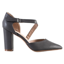 Sabatina Grafitne pumpe s eko kožom višebojan