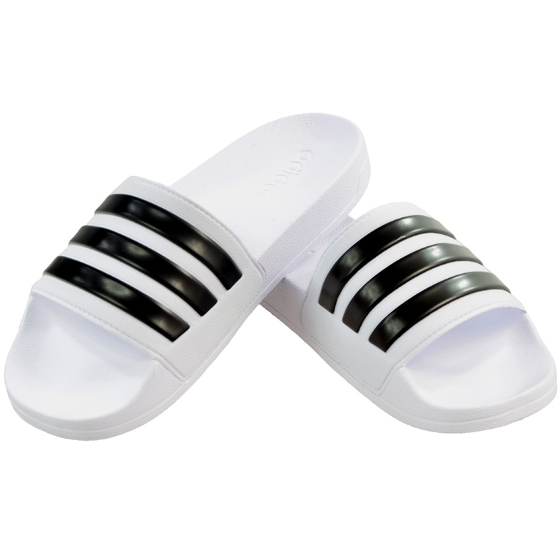 Adidas Adilette Tuš bijele papuče AQ1702 bijela crno