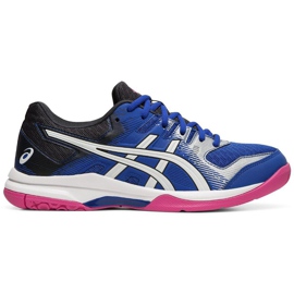 Asics Gel-Rocet 9 plave 1072A034 400 ženske ženske cipele za odbojku plava tamnoplava