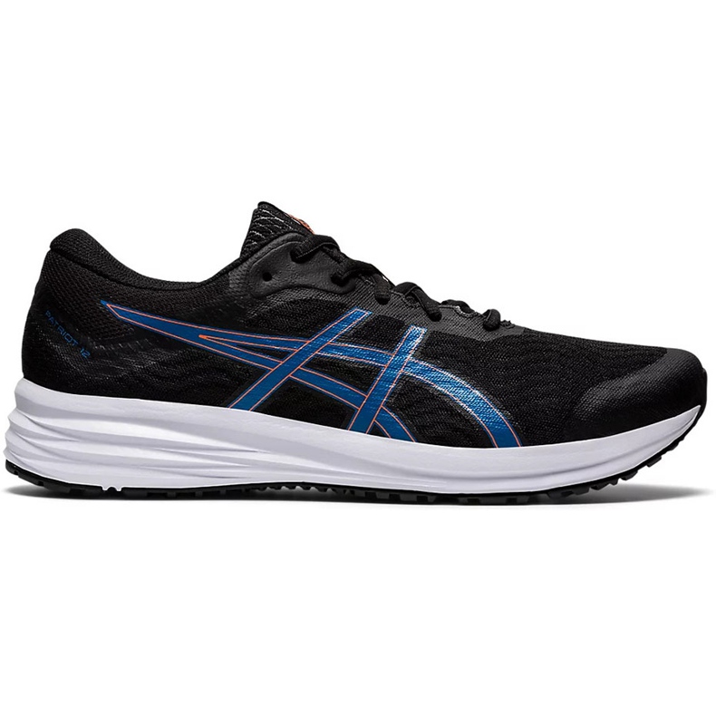 Asics Patriot 12 crne i plave muške tenisice 1011A823 004 crno plava