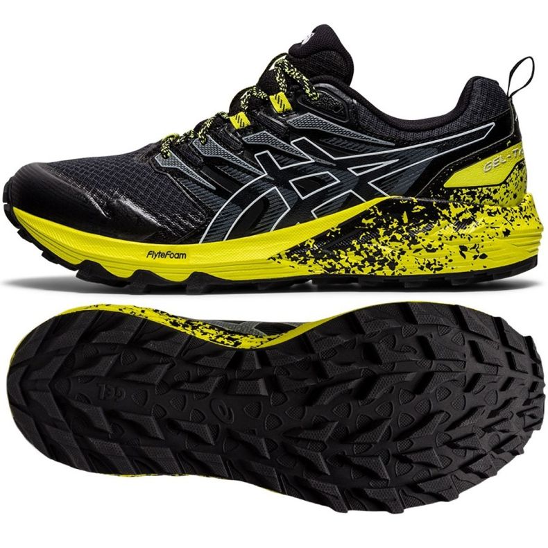 Asics GEL-Trabuco Terra M 1011B029-021 crno siva žuta boja
