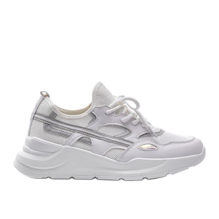 Bijele sportske tenisice Lativia bijela siva