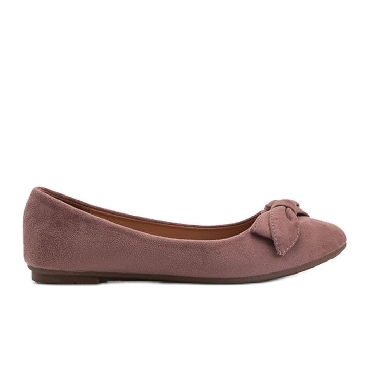 Ellieine ružičaste balerinke od antilopa ružičasta