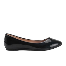 Crne lakirane indijske balerine crna
