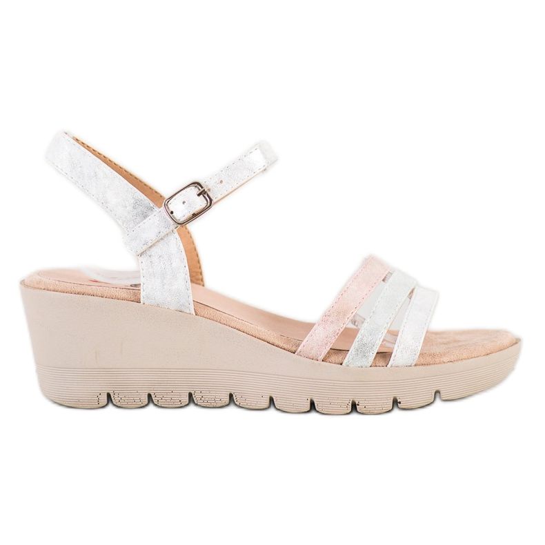 Kylie Sandale na klin bijela