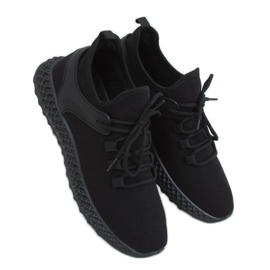 Crne sportske čarape JH-09 Crne crna