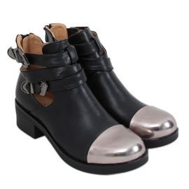 Crne 9100 Čizme crnog kroja crna