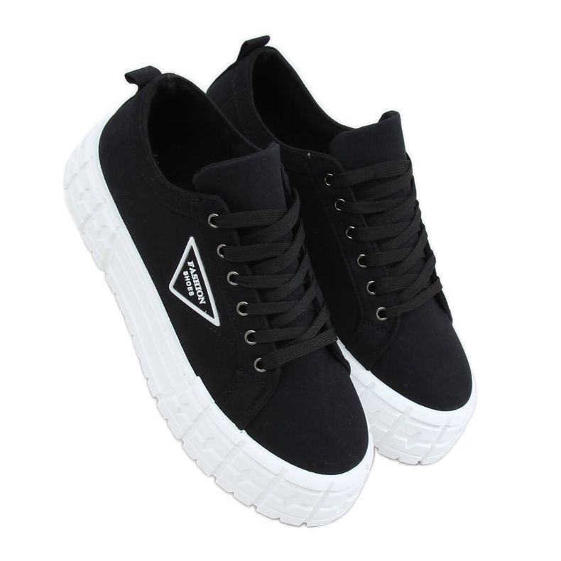 Crne ženske tenisice LA134 Crne crno