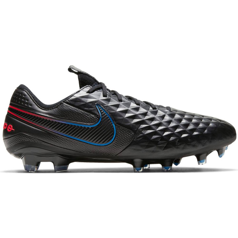 Nike Tiempo Legend 8 Elite Fg nogometne cipele crne AT5293 090 crno crno