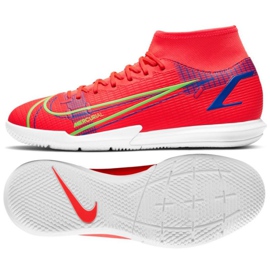 Nike Mercurial Superfly 8 Academy M Ic CV0847 600 tenisice za nogomet crvena narančaste i crvene