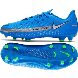 Nike Phantom Gt Academy FG / MG Jr CK8476 400 nogometne cipele plava plava