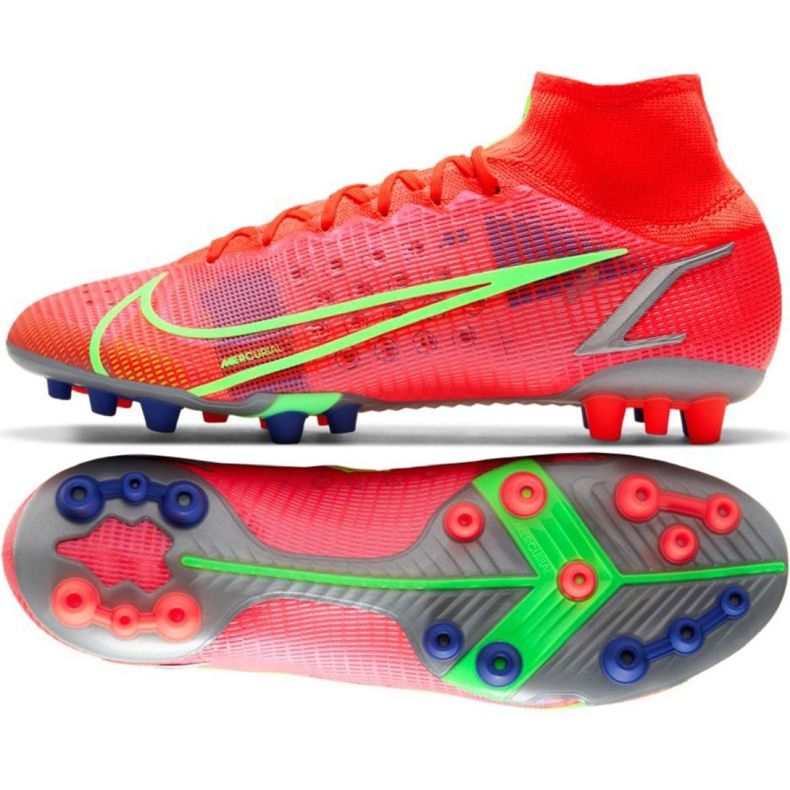 Nike Mercurial Superfly 8 Elite Ag M CV0956 600 tenisice crvena crvena