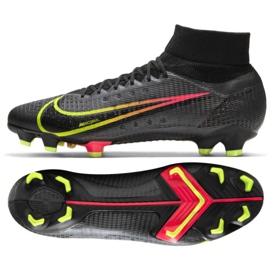 Nike Mercurial Superfly 8 Pro Fg M CV0961 090 nogometne cipele višebojan crna