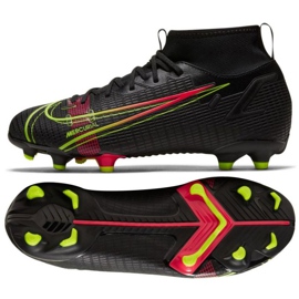 Nike Mercurial Superfly 8 Academy Mg Jr CV1127 090 nogometne cipele crna crna