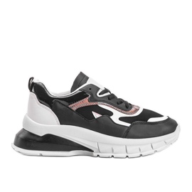 Crne tenisice s debelim Kristen potplatom crna