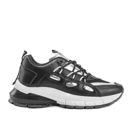 Crne tenisice sa srebrnim Guadalupe umetcima crna