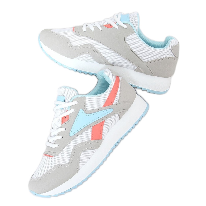 Raznobojne sportske cipele B0-517 Plava raznobojna