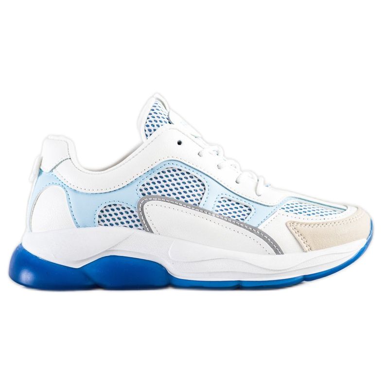 Via Giulia  Tenisice sa sjajnom modom bijela plava