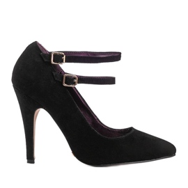 Crne antilop pumpe na peti L408 crna