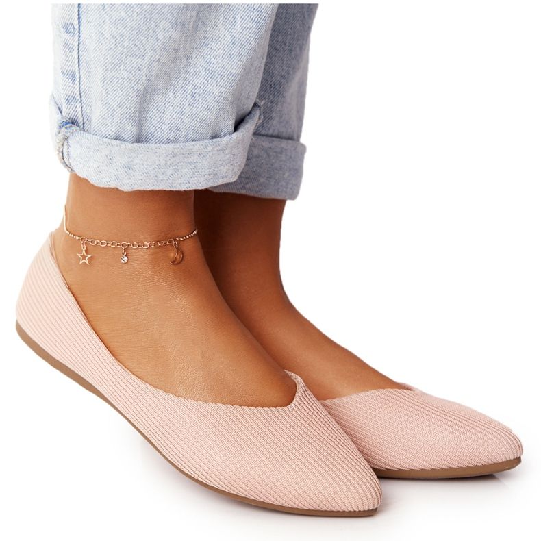 Osjetljiva balerina u špici Vinceza 2187 ružičasta