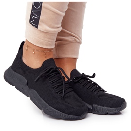 Ženske sportske cipele Slip-on Big Star DD274579 Crna