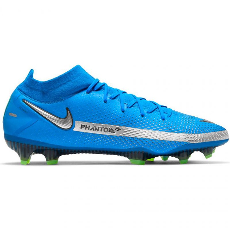 Nike Phantom Gt Elite Dynamic Fit Fg M CW6589 400 nogometne cipele plava plava