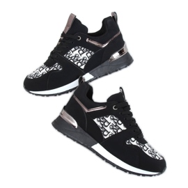 Crne AB835 Crne sportske cipele crna