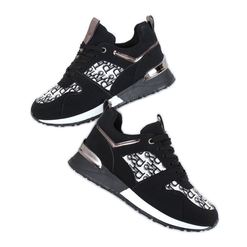 Crne AB835 Crne sportske cipele crno