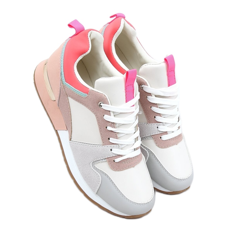 Raznobojne sportske cipele B0-671 Bijela raznobojna