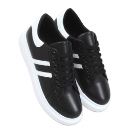 Crne ženske tenisice VL139P CRNE / BIJELE bijela crna