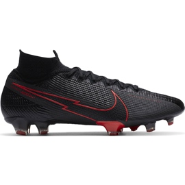 Nike Mercurial Superfly 7 Elite Fg AQ4174 060 nogometna obuća crna crna