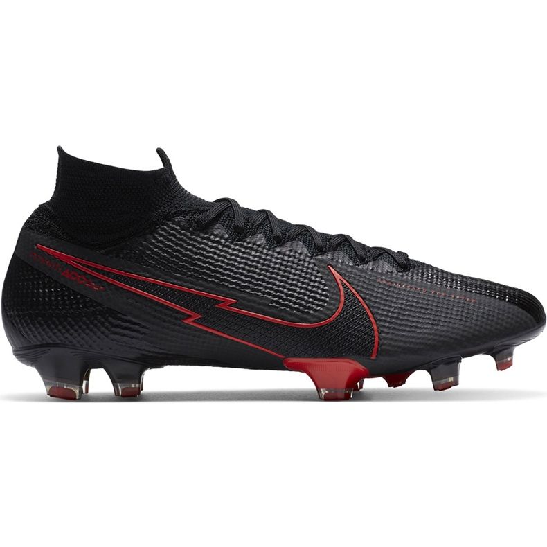 Nike Mercurial Superfly 7 Elite Fg AQ4174 060 nogometna obuća crno crno