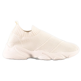 SHELOVET Udobne cipele koje se navlače bež