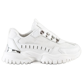 SHELOVET Bijele tenisice bijela