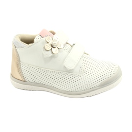 American Club Sportske cipele s čičakom GC06 / 21 bijele i zlatne boje bijela