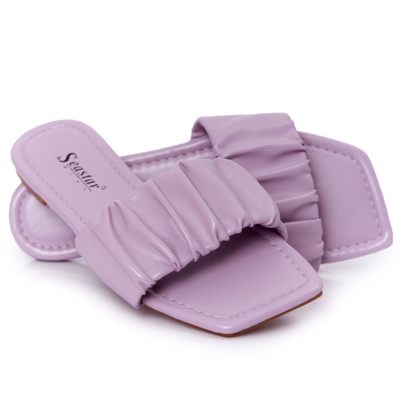 PS1 Ženske klasične ljubičaste papuče izgledaju dobro ljubičasta