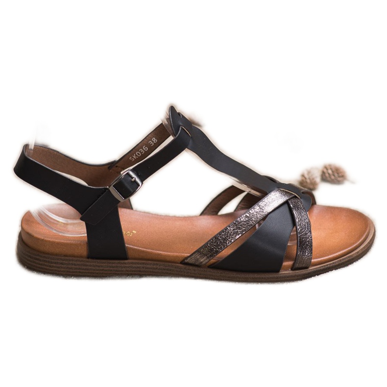 Sergio Leone Crne sandale iz Sergia Leonea crno