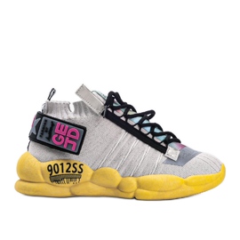 Tenisice bež čarape Ava višebojan